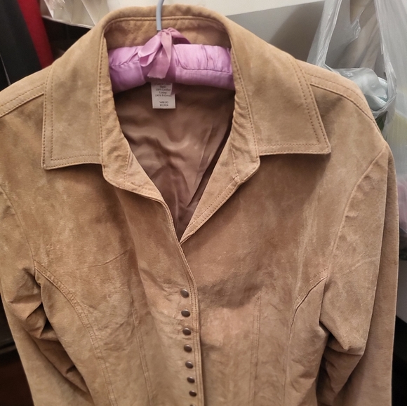 Coldwater Creek Jackets & Blazers - Real Leather Jacket,Lined